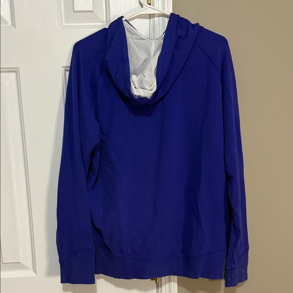 🏷️ Nike Dri-FIT Blue Pullover Hoodie Men’s Large - Picture 10 of 15